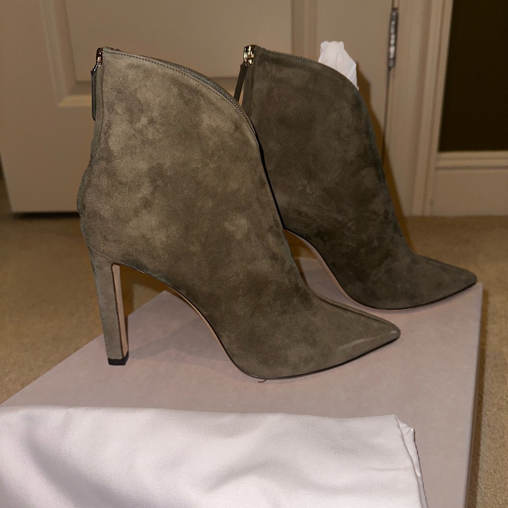 Jimmy Choo suede booties